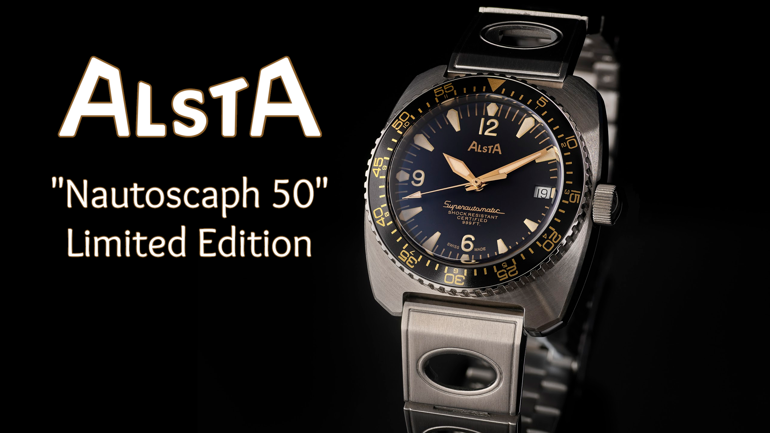 Alsta Nautoscaph Superautomatic 50th Anniversary Edition – WatchGauge