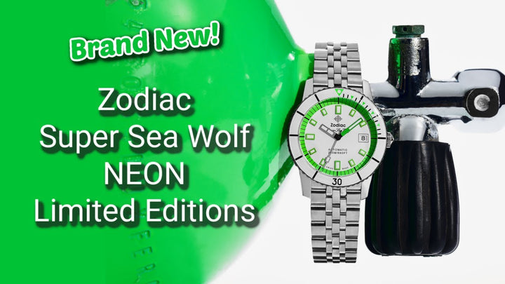 Zodiac Super Sea Wolf NEON Limited Editions!