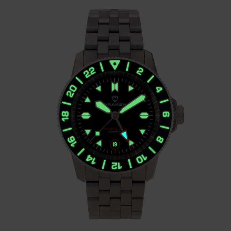 Tugela GMT - Black / Black Bezel