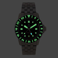 Tugela GMT - Black / Black Bezel