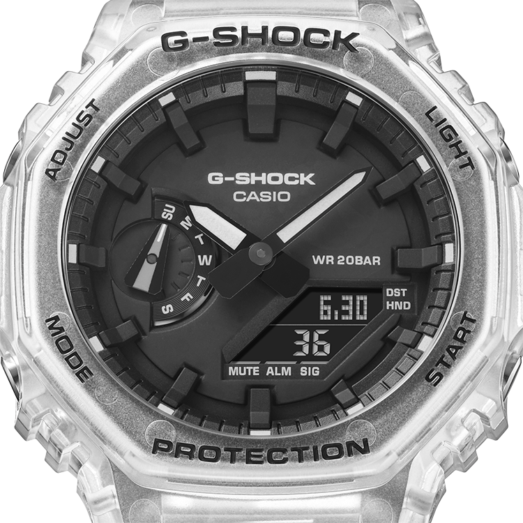 Transparent "Casioak" - GA2100SKE-7A