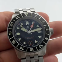 Tugela GMT - Black / Black Bezel