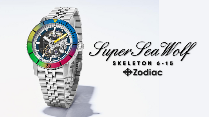 Limited Edition from Zodiac Watches: The Super Sea Wolf Skeleton with In-House Skeletonized Movement