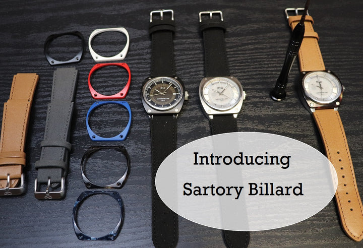 One watch, Many Looks!  The Sartory Billard SB02