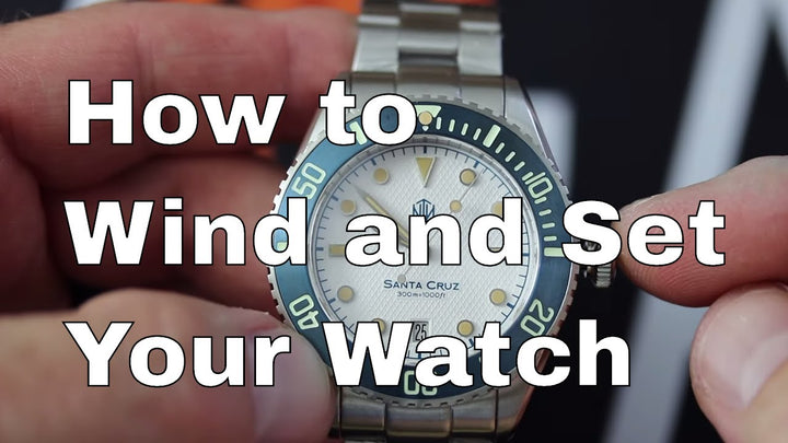 Tutorial:  How to Wind and Set Your Automatic Watch