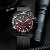 Delma Shellstar Automatic Black Tag