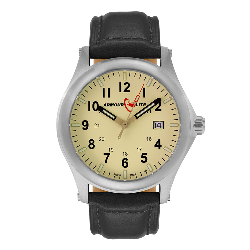 ArmourLite Field Series AL112 Swiss Made Tritium Illuminated Watch with Shatterproof Armourglass