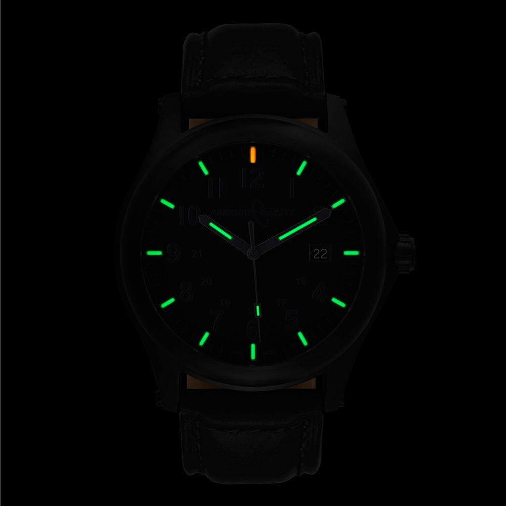 ArmourLite Field Series AL115 Swiss Made Tritium Illuminated Watch with Shatterproof Armourglass
