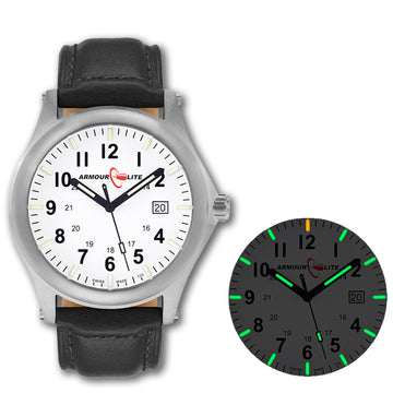 ArmourLite Field Series AL116 Swiss Made Tritium Illuminated Watch with Shatterproof Armourglass