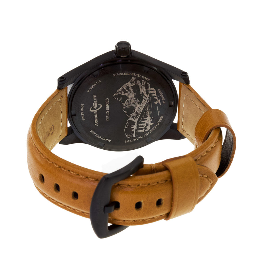 ArmourLite Field Series AL124 Swiss Made Tritium Illuminated Watch with Shatterproof Armourglass