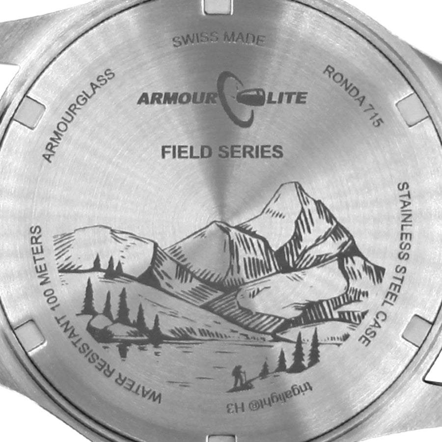 Copy of ArmourLite Field Series AL136 Swiss Made Tritium Illuminated Watch with Shatterproof Armourglass