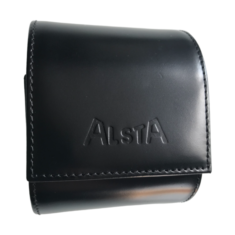 Alsta Italian Leather Oval Travel Watch Box
