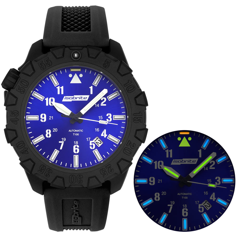 Isobrite ISO1102 Squadron Series T100 Tritium Illuminated Automatic Watch
