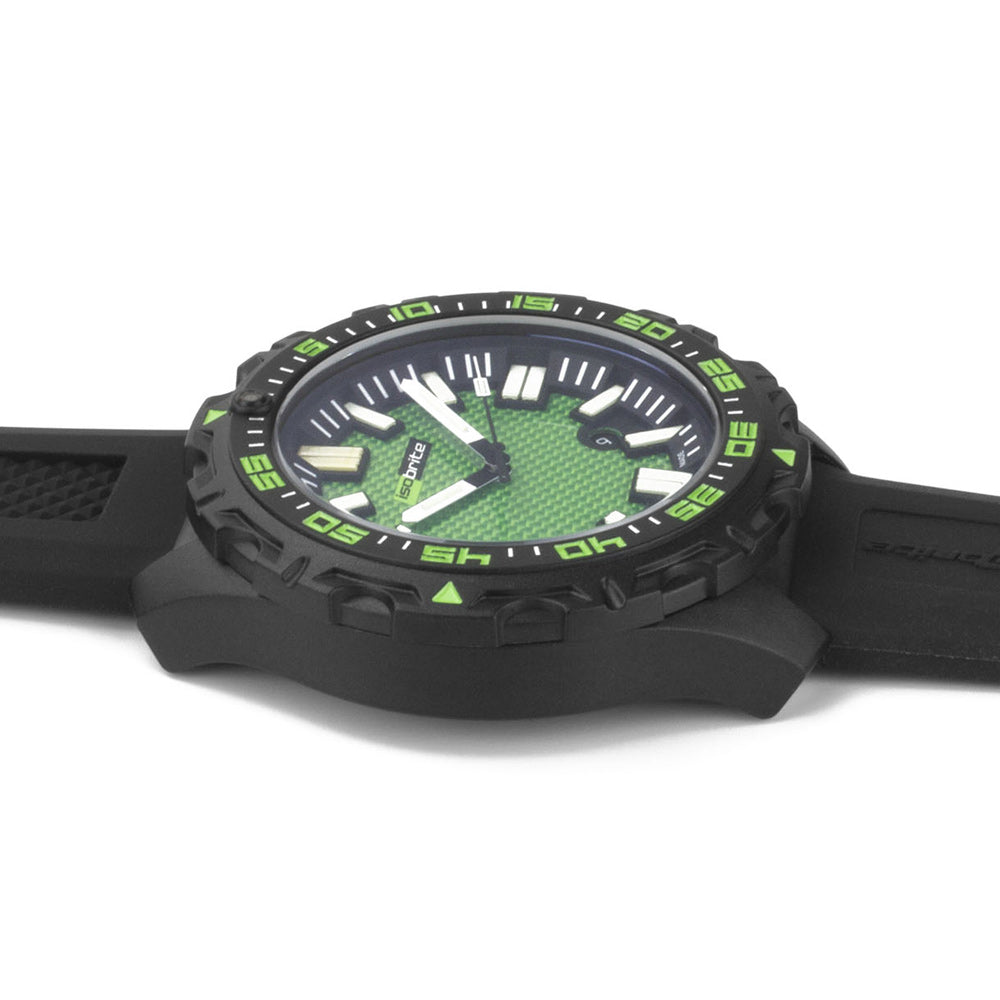 Isobrite ISO4002 Afterburner Green T100 Tritium Illuminated Watch