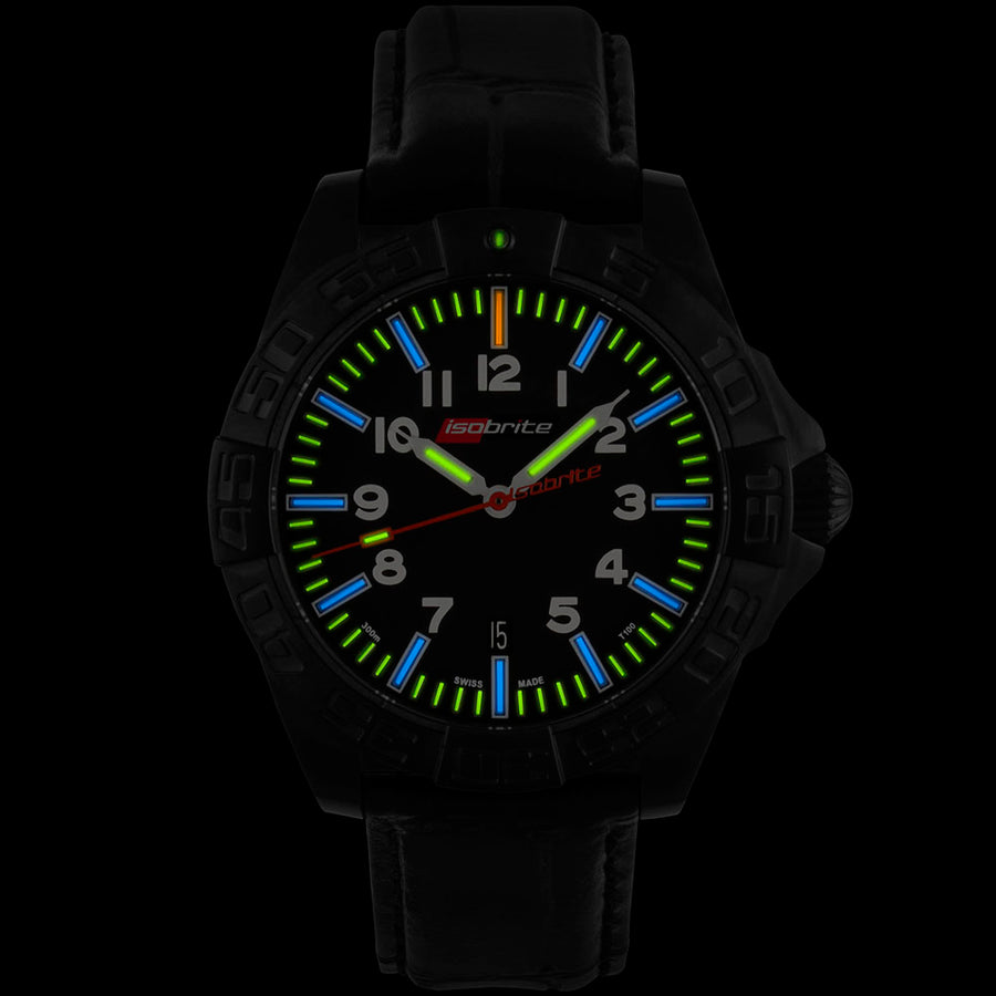 Isobrite ISO712 Swiss Made Automatic with 64 x T100 Tritium Markers